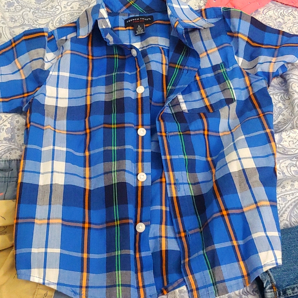 French Toast button down shirt size 5